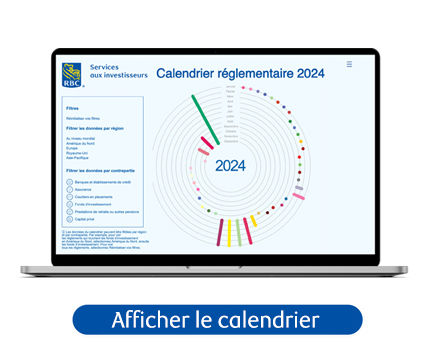 Screenshot of Regulatory Calendar